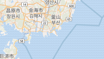 釜山広域市 の地図