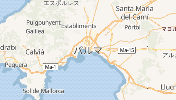 パルマ・デ・マリョルカ の地図