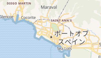 ポートオブスペイン の地図