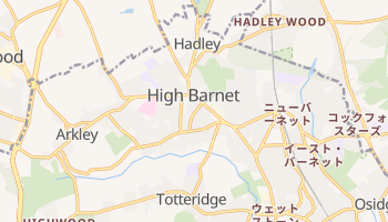 バーネット・ロンドン特別区 の地図