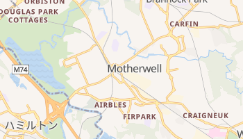 マザーウェル の地図
