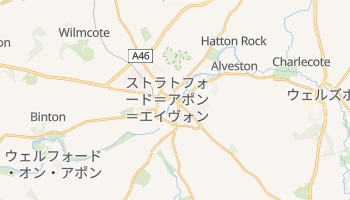 ストラトフォード・アポン・エイヴォン の地図