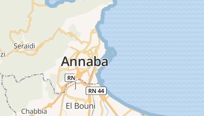 Annaba online kaart