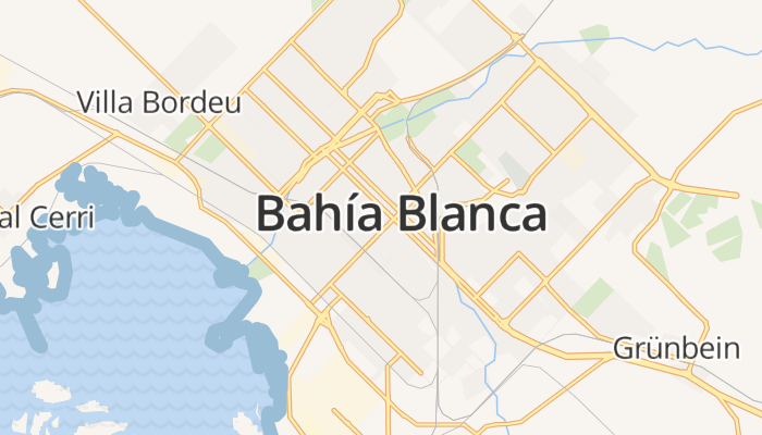 Bahía Blanca online kaart