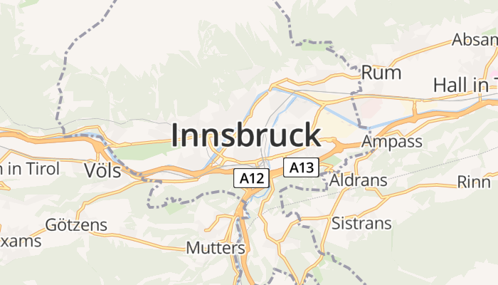 Innsbruck online kaart