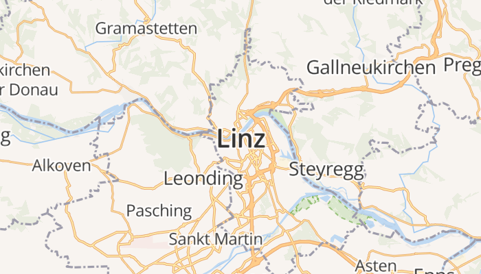 Linz online kaart