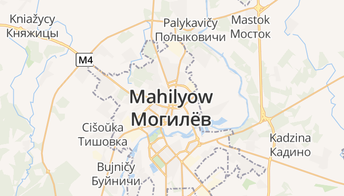 Mahiljow online kaart