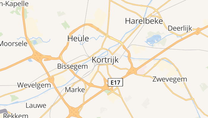 Kortrijk online kaart