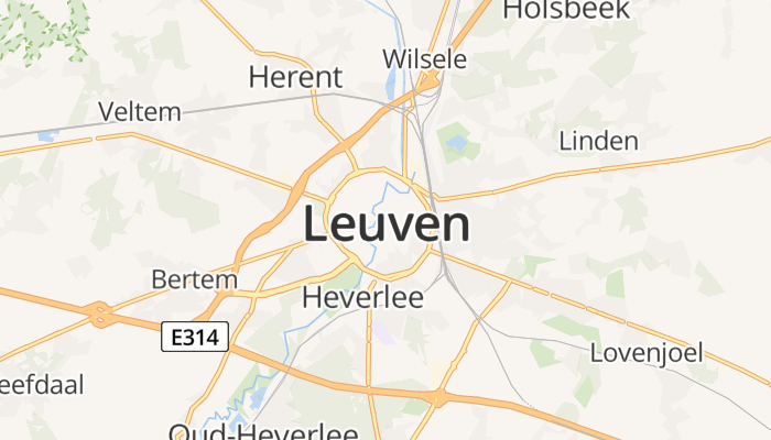 Leuven online kaart