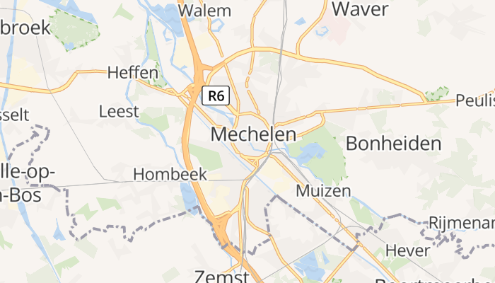 Mechelen online kaart