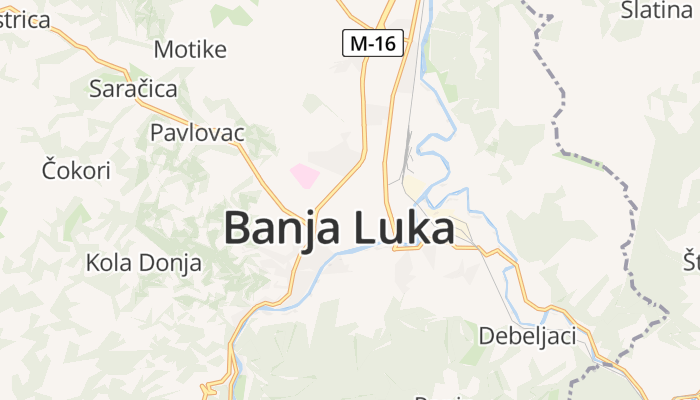 Banja Luka online kaart