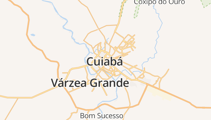 Cuiabá online kaart