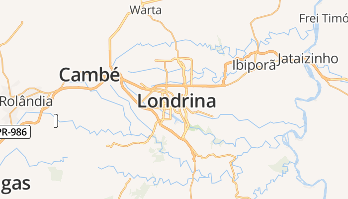 Londrina online kaart
