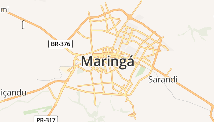 Maringá online kaart