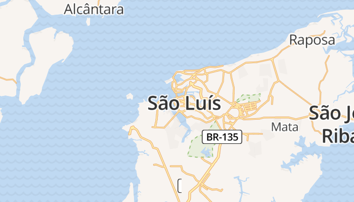 São Luís online kaart
