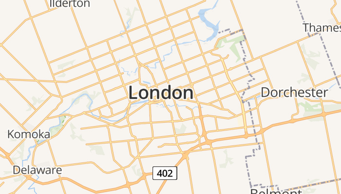 London online kaart