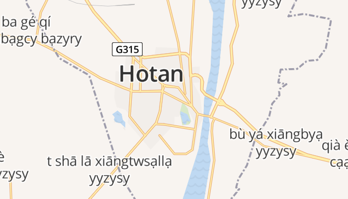 Hotan online kaart
