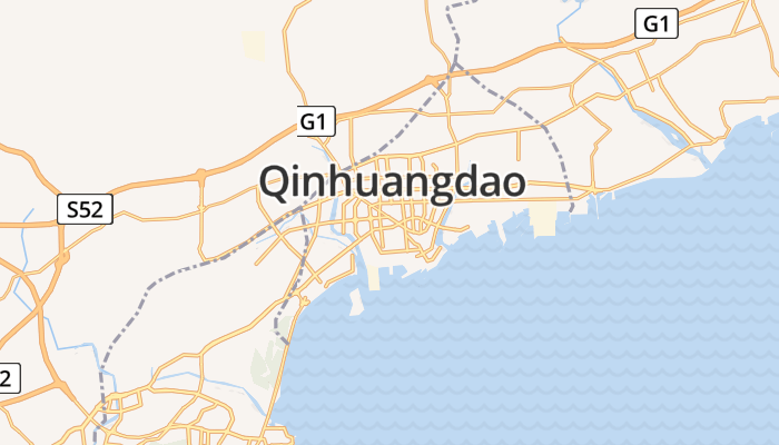 Qinhuangdao online kaart