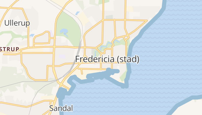 Fredericia online kaart