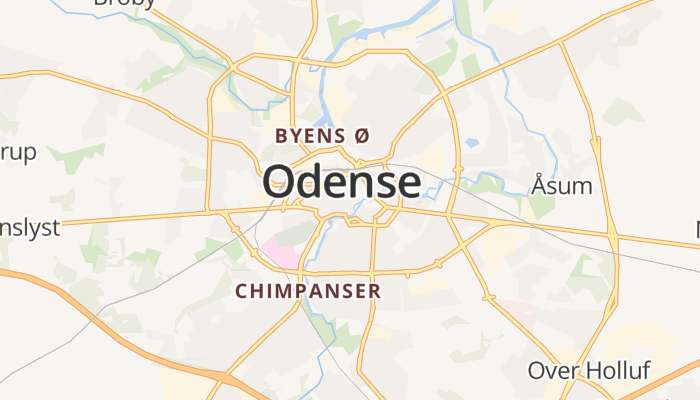 Odense online kaart