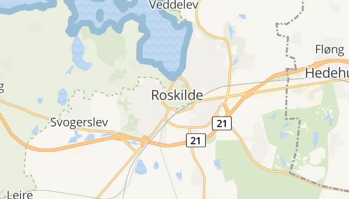 Roskilde online kaart