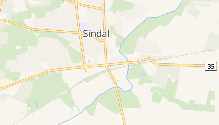 Sindal online kaart