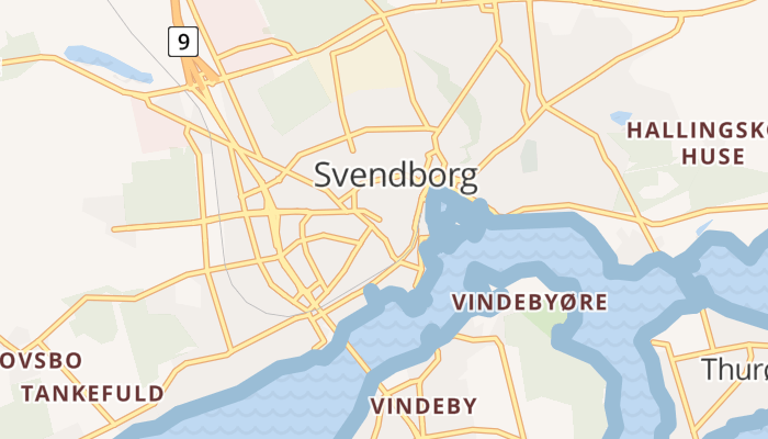 Svendborg online kaart