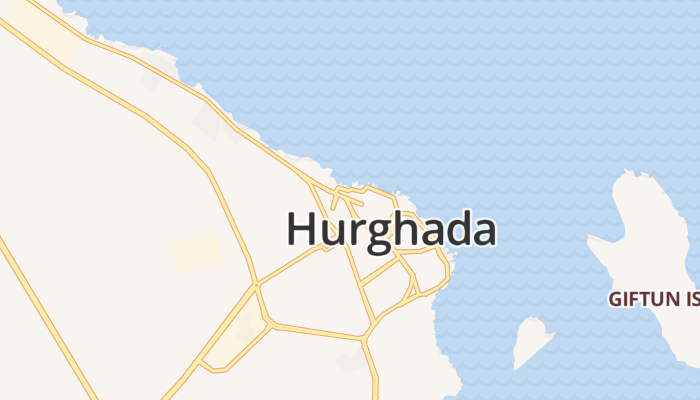 Hurghada online kaart