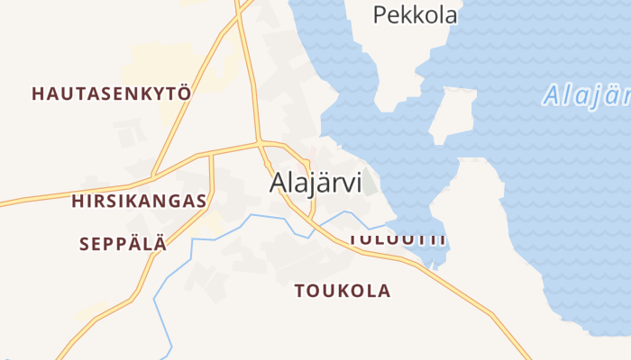 Alajärvi online kaart