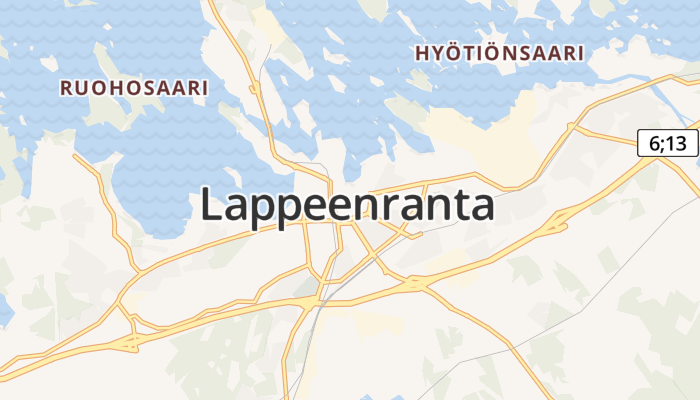 Lappeenranta online kaart