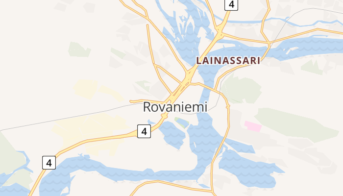 Rovaniemi online kaart