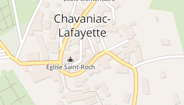 Chavaniac-Lafayette online kaart