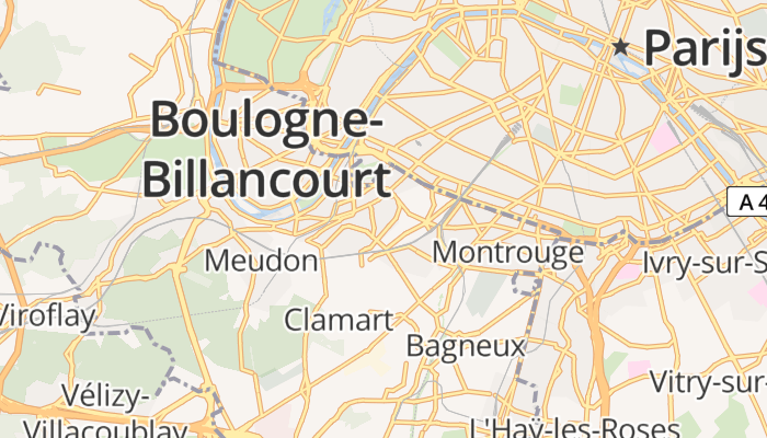 Issy-les-Moulineaux online kaart