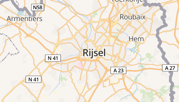 Rijsel online kaart