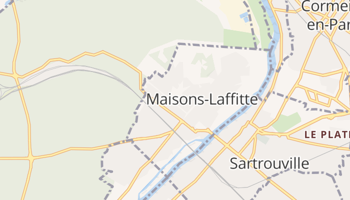 Maisons-Laffitte online kaart