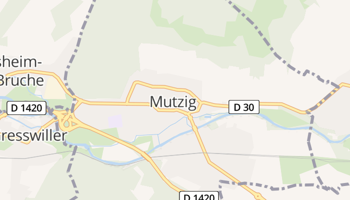 Mutzig online kaart
