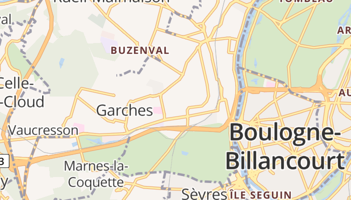 Saint-Cloud online kaart
