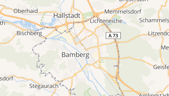 Bamberg online kaart