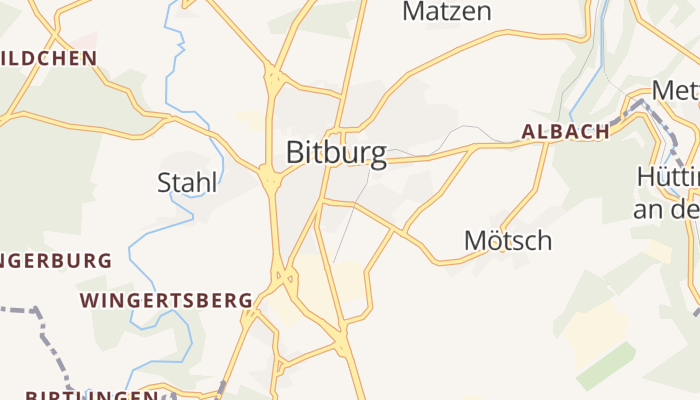 Bitburg online kaart