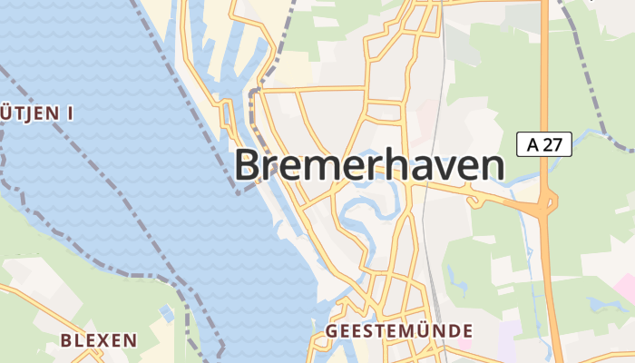 Bremerhaven online kaart