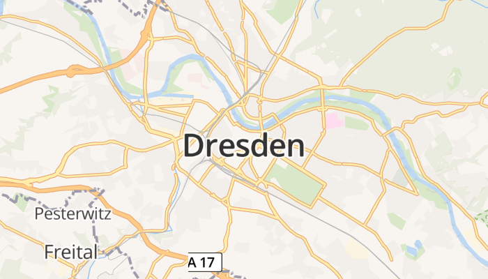 Dresden online kaart