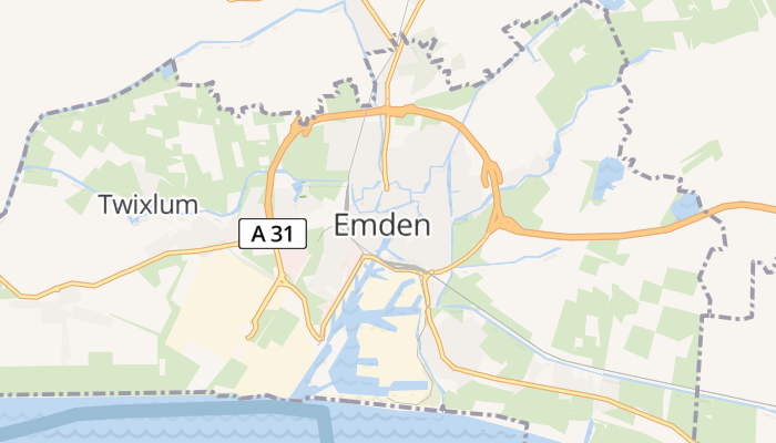 Emden online kaart