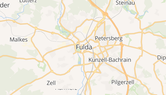 Fulda online kaart