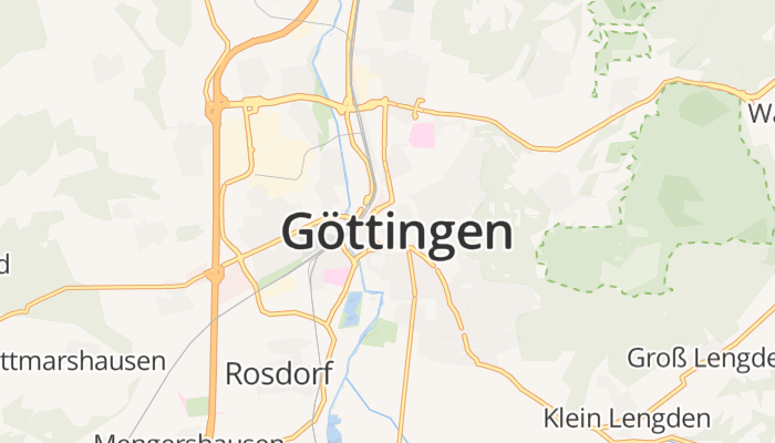 Göttingen online kaart