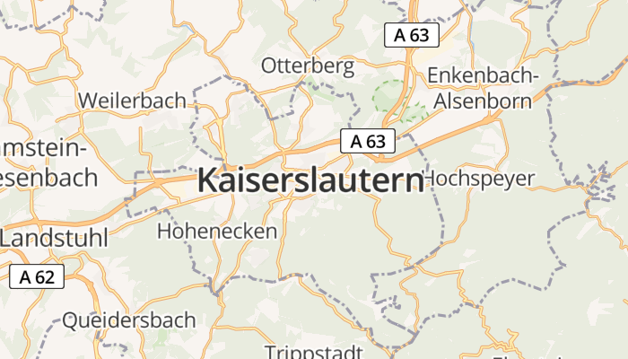 Kaiserslautern online kaart