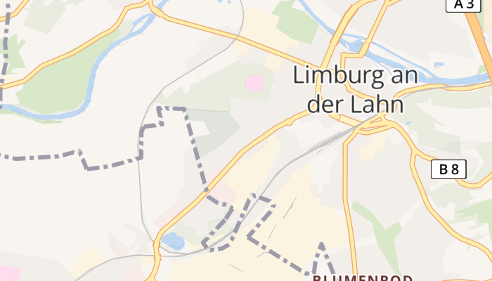 Limburg an der Lahn online kaart