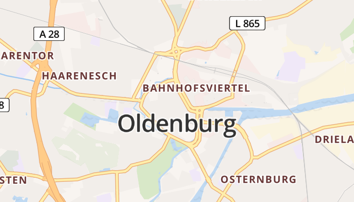 Oldenburg online kaart