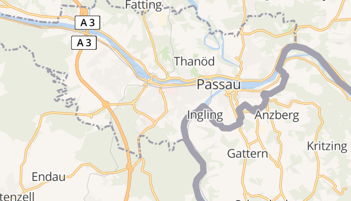 Passau online kaart