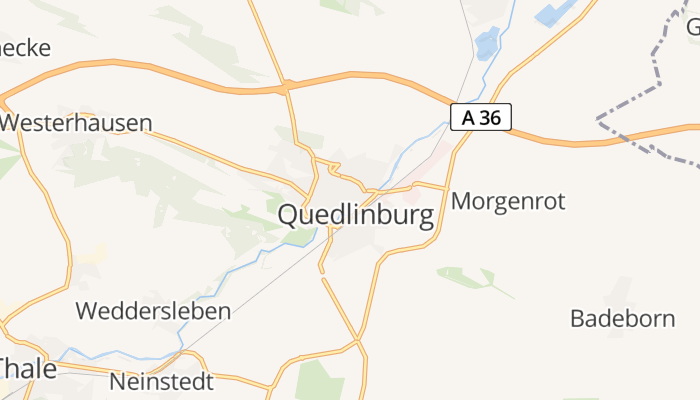 Quedlinburg online kaart