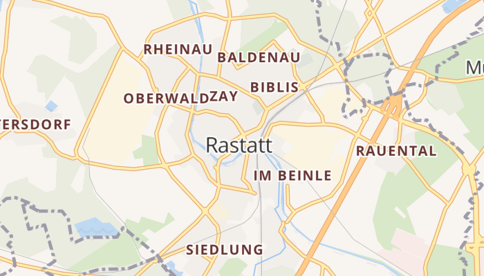 Rastatt online kaart